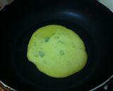 Hình bước làm 3 của món Pancake bí đỏ