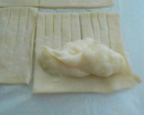 Foto del paso 12 de la receta: Gusanos de hojaldre rellenos de crema