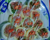 Hình bước làm 4 của món Đậu hũ nhồi thịt