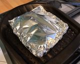 Une image de l'étape 8 de Filets de cabillaud aux épices, crème de curcuma et tomates séchées.