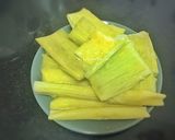 Foto langkah ke 4 dari resep Indonesian sweet “Tamale” aka lepet jagung manis 😉.