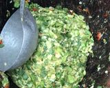A picture of step 1 of Miyan wake da kubewa (tosun yala).