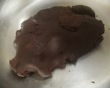 A picture of step 1 of Dark Chocolate Cookies.