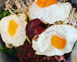 Hình bước làm 1 của món Cơm trộn hàn quốc Keto