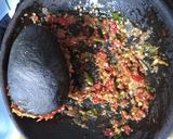Foto langkah ke 5 dari resep Sambel penyet teri terong cempokak.