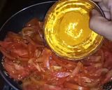 A picture of step 4 of Tomato Khatta.