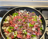 Foto del paso 7 de la receta: Rollo de patata relleno de carne