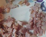 A picture of step 2 of Beans Ham and Potatoes Christmas 2019.