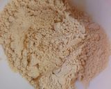 A picture of step 1 of Sattu drink.