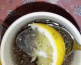 Foto langkah ke 3 dari resep Es teh lemon dengan chiaseeds.