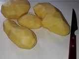 Torre de papas a la crema