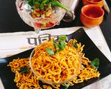 A picture of step 1 of Tomato sev (khasta tamatra namkeen sev).