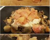 Foto del paso 6 de la receta: Pollo con Champiñones y Berenjena