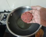 A picture of step 5 of Beetroot Sweet Potato Tikki / Pink Tikki.