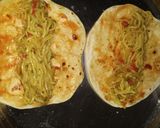 A picture of step 4 of Maggi Kathi Roll.