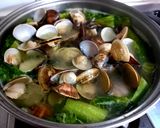蛤蜊芥菜雞湯的食譜步驟5照片