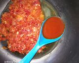 A picture of step 2 of Jollof rice.