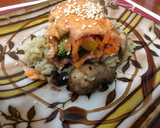 Foto del paso 6 de la receta: Salmón relleno de vegetales a la naranja