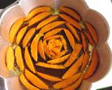 A picture of step 4 of Mango Upside-Down Cake.