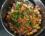A picture of step 5 of Corn Bhel.