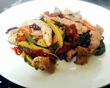 Foto del paso 6 de la receta: Pavo con pimientos