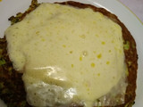 Omelette o tortilla de brócoli relleno