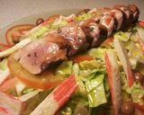 Foto del paso 10 de la receta: Solomillo de bonito a la plancha, con jengibre rosa encurtido.