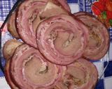 Foto del paso 1 de la receta: Matambre arrollado al horno con jamón crudo, jamon cocido y ques