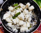A picture of step 2 of Idli Chat.
