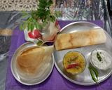 स्पाइसी मसाला डोसा, सांबर, नारियल चटनी रेसिपी चरण 19 फोटो