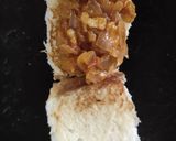 A picture of step 4 of Masala pav.
