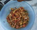 A picture of step 7 of Mix Veg Pickle.