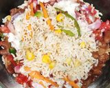 A picture of step 9 of Mexican Burrito Bowl / Mexican Rice Bowl.