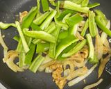 沙茶炒青椒豬肉的食譜步驟4照片