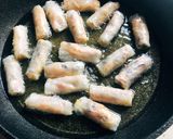 A picture of step 4 of Bún Chả Giò (Vietnamese Spring Rolls with Vermicelli).