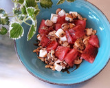 Foto del paso 1 de la receta: Ensalada de sandía y queso feta