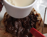 Foto del paso 6 de la receta: Tarta de queso light con gelatina de chocolate y pistachos