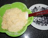 A picture of step 2 of Blueberry Pound Cake with Cream Cheese Frosting.