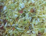 A picture of step 6 of Farm fresh Cabbage -Peas Korma.