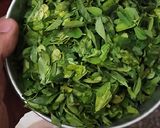 A picture of step 2 of Methi Aloo Ki Sabzi.