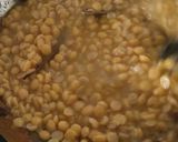 A picture of step 6 of Luchi and Cholar Dal.