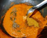 A picture of step 5 of Makhani macaroni.