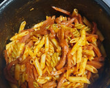 Foto del paso 4 de la receta: Macarrones & hélices y Frankfurt