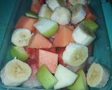 A picture of step 2 of Fruit Salad.