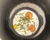 Une image de l'étape 4 de Œuf cocotte chèvre, noisettes et lonzo grillé 🍖.
