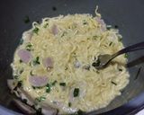 Foto langkah ke 2 dari resep Dadar Mie Bakso.
