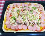 Hình bước làm 3 của món Bánh pizza