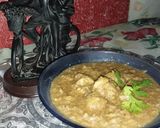 A picture of step 1 of Soyabean soup.