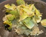 Foto del paso 1 de la receta: Meloso de arroz con alcachofas