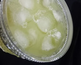 A picture of step 3 of Melon cucumber juice.